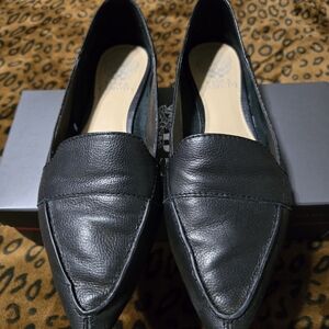 Vince Camuto Black Soft Grain Shoes